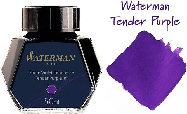 Detalle de Purple fountain pen ink 50ml bottle