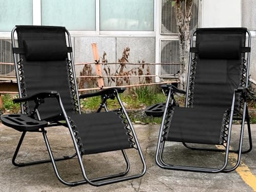 Thumbnail 1 de T-LOVENDO Pack 2 Tumbonas Gravedad Zero 2 🏖