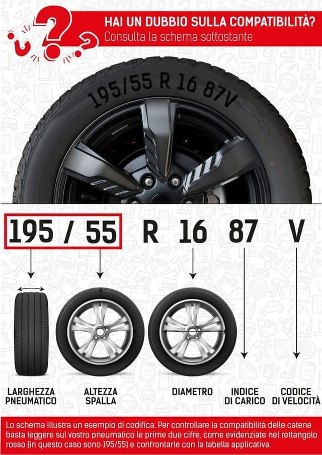 Thumbnail 3 de START Set Due Pezzi Catene da Neve 16MM Gruppo 225