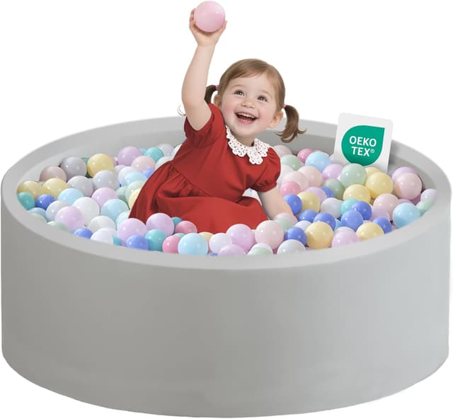 Detalle de Zedachica Ball Pit 35.43" x 11.81" Grey