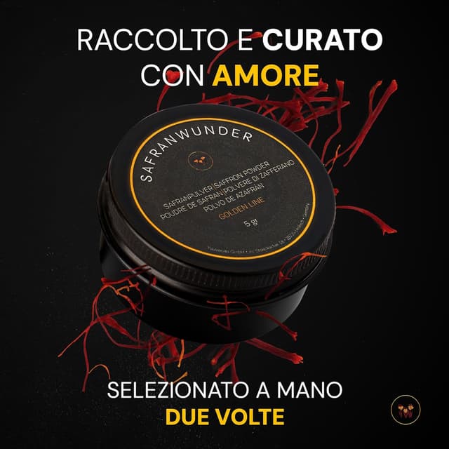 Detalle 2 de Zafferano premium in polvere 5 g
