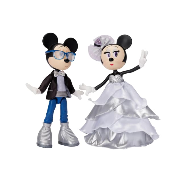 Detalle 2 de Jakks Pacific Minnie y Mickey 25 cm