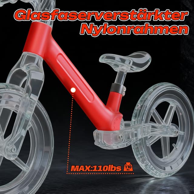 Thumbnail 4 de Skirfy 14 Zoll Laufrad für Kinder 3,7 kg