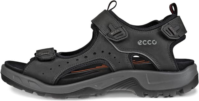 Detalle de ECCO Herren Offroad Nubuck Sandalen – Komfort trifft Stabilität auf unterschiedlichem Terrain
