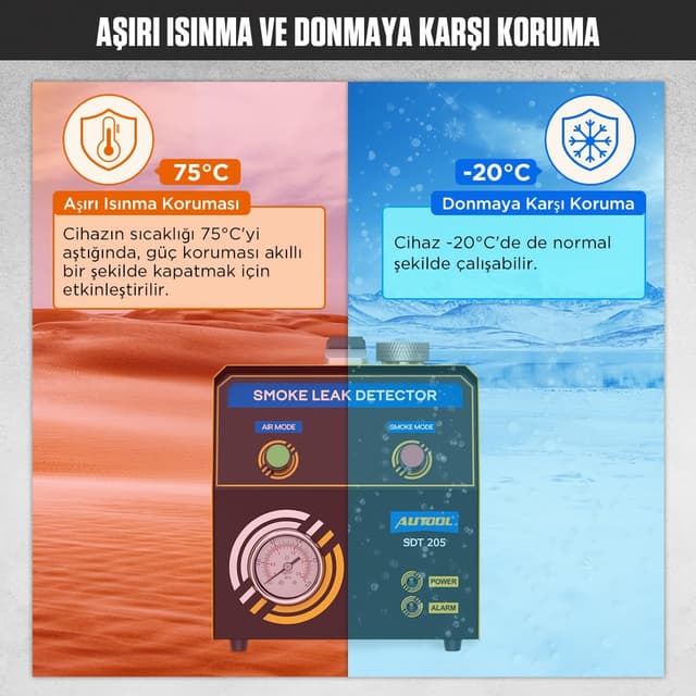 Thumbnail 5 de AUTOOL SDT205 Lecksucher 6L/min