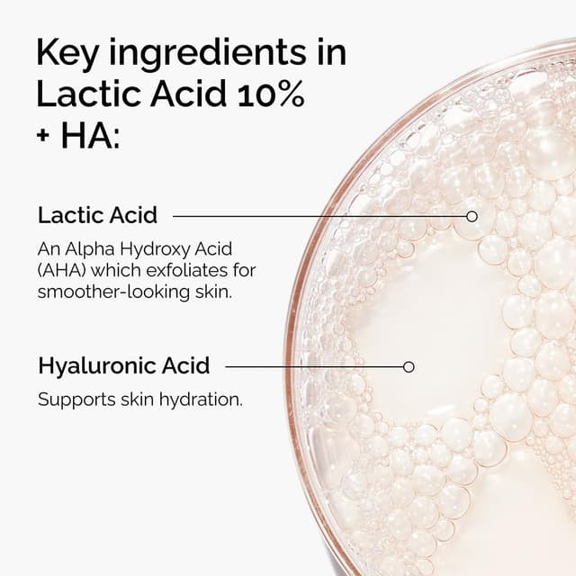 Detalle 2 de The Ordinary Lactic Acid 10% serum 30ml