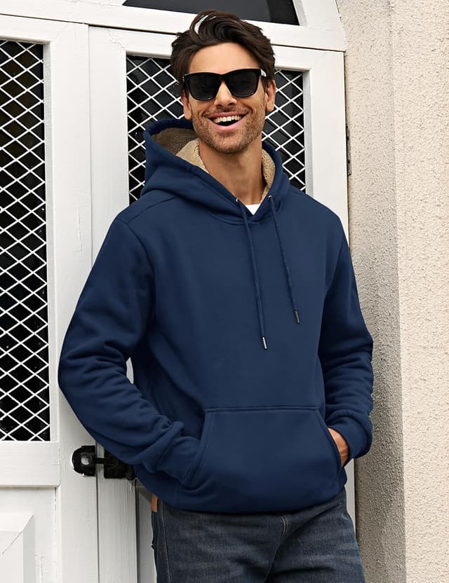 Detalle de MAGCOMSEN Heavy Hoodie Sherpa Lined