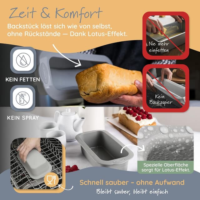 Thumbnail 2 de Backefix Brotbackform Silikon 23 cm