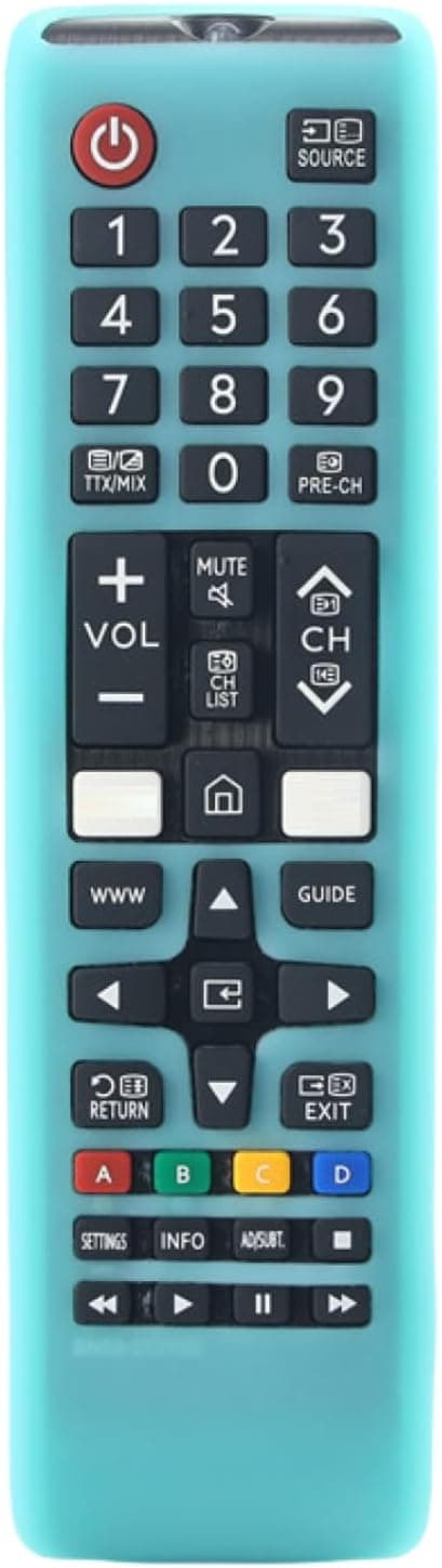 Thumbnail 6 de Silicone Remote Cover for Samsung Smart TV remotes (AA59-00786A / BN59-01315B etc.) with anti-slip grip and anti-lost lanyard