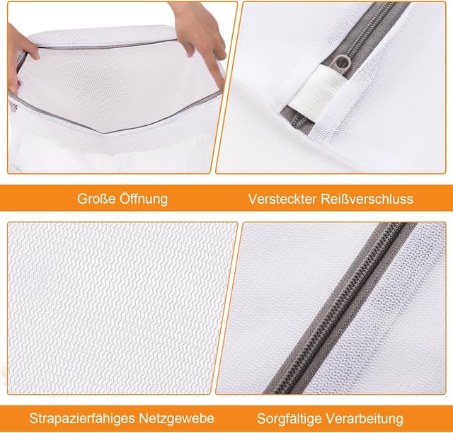 Thumbnail 6 de Dntorx Wäschenetz 7er-Set für 30x40 cm