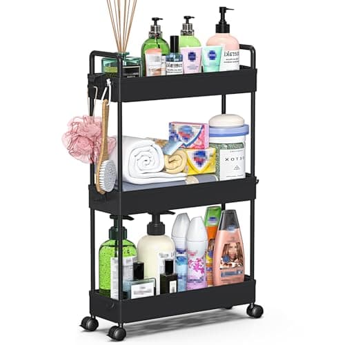 Thumbnail 7 de SOLEJAZZ Carro Deslizante de 3 Niveles para Cocina y Más