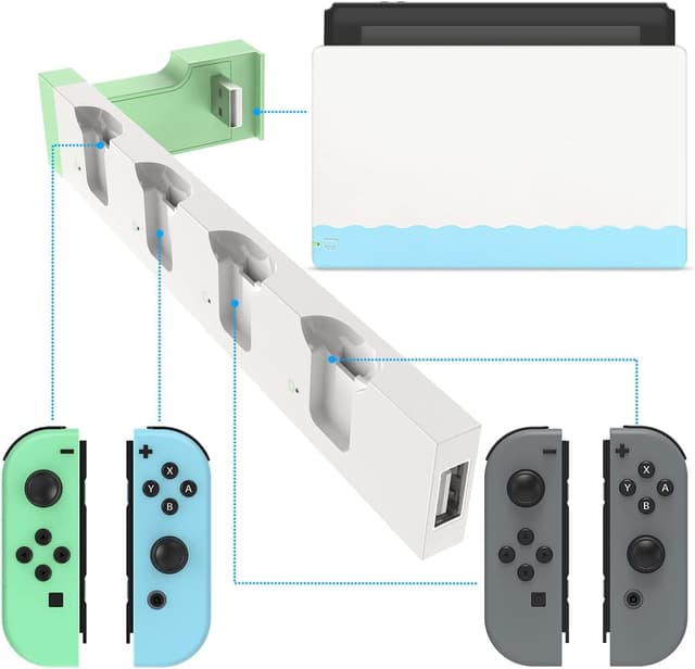 Thumbnail 5 de Ladestation für Switch Joy‑Con 7‑Fächer
