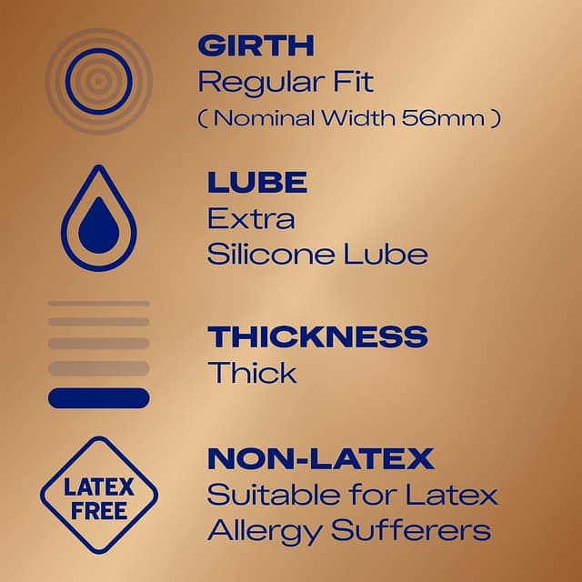 Detalle de Durex Real Feel 30 Condoms Regular Fit