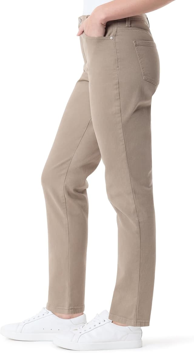 Detalle de Gloria Vanderbilt Women’s Classic Tapered Amanda High-Rise Jeans