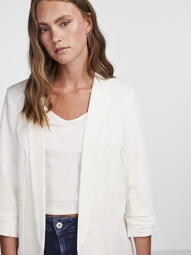 Thumbnail 5 de PIECES Pcboss Blazer blanco S, manga 3/4