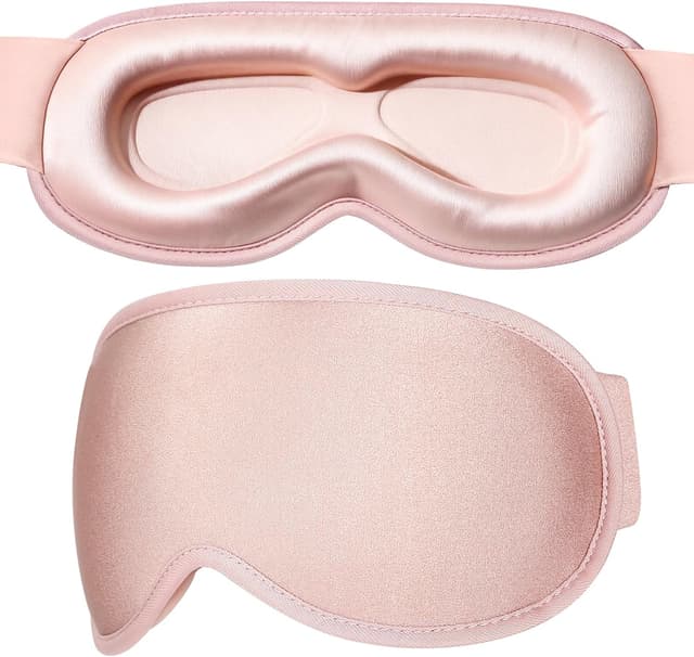 Detalle de GRIFEMA GH03-1 Antifaz 3D Rosa para dormir