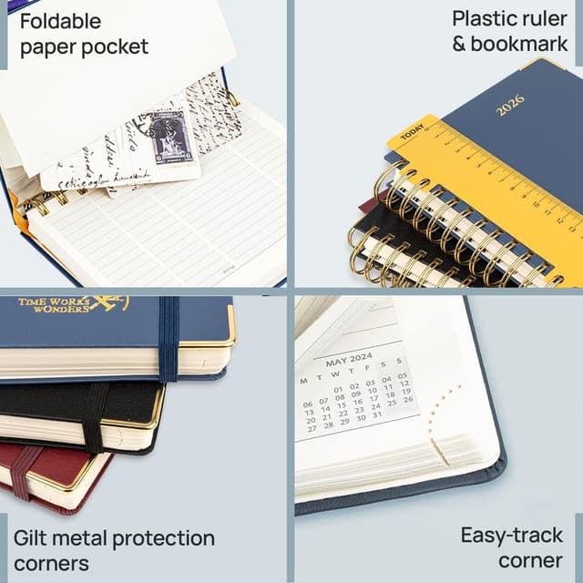 Thumbnail 5 de POPRUN Agenda 2026 Giornaliera Rosa Chiaro