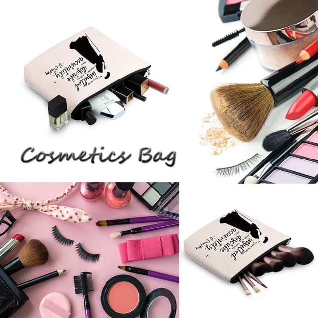 Thumbnail 2 de V. Crawley Quote Zipper Pouch for Cosmetics