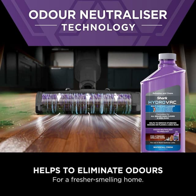 Detalle de Shark HydroVac Corded Hard Floor Cleaner WD110UK (Wet & Dry, Self-Cleaning, Anti-microbial brush-roll)