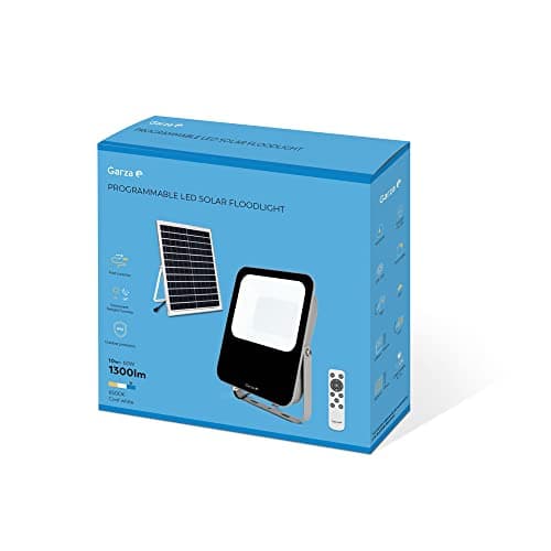 Detalle 2 de Garza Foco Solar LED para exterior, 60 W 24.000 mAh