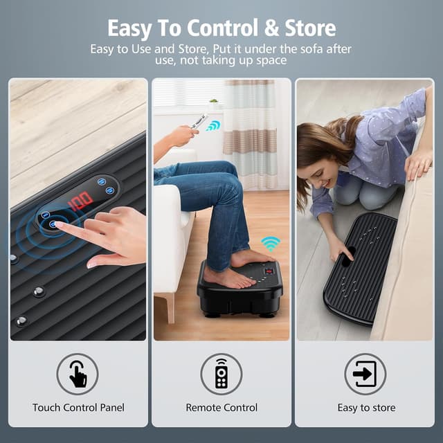 Thumbnail 6 de Vibration Plate Exercise Machine 330 lb capacity ๐