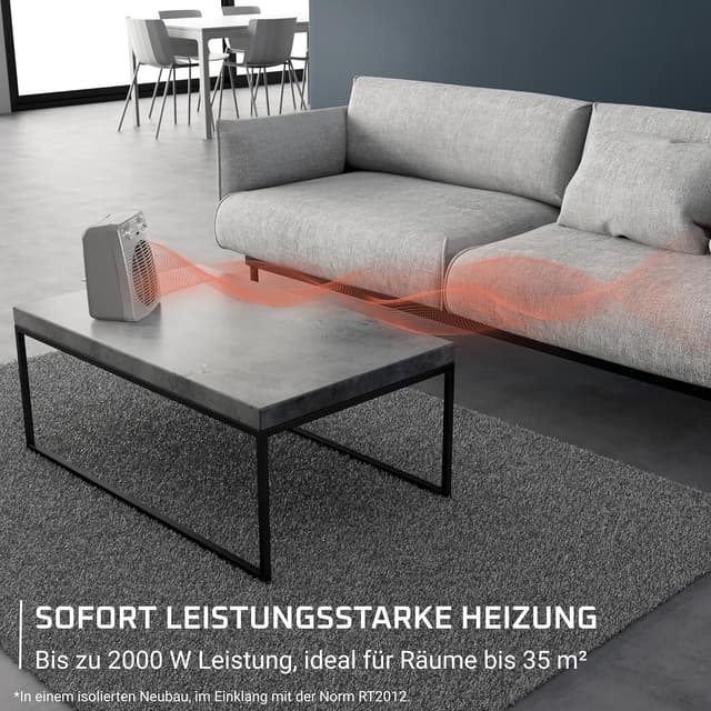 Thumbnail 4 de Rowenta SO2212F0 Heizlüfter 2000 W