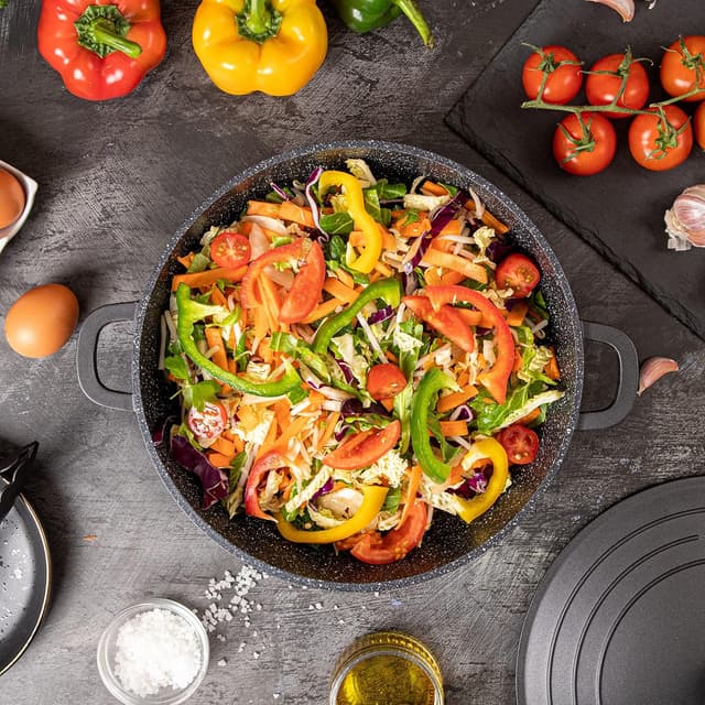 Thumbnail 4 de Nuovva 24cm Non-Stick Casserole Pot 4L 🍲