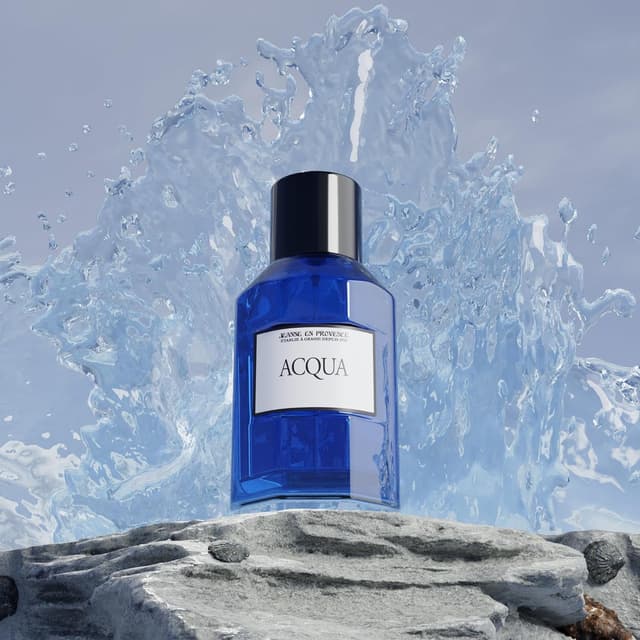 Detalle de Jeanne en Provence Acqua Herrenparfüm Eau de Toilette 100 ml Sprühflasche (hergestellt in Grasse)