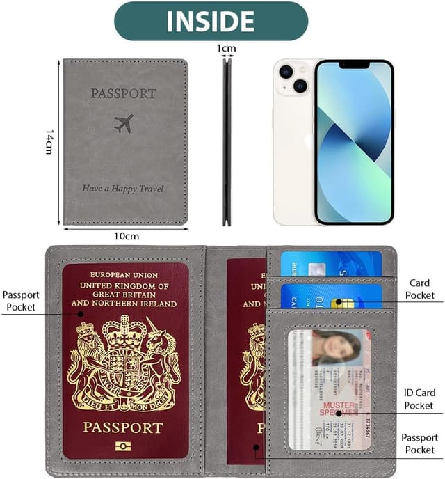 Detalle 2 de OFFCUP Passport Holder Cover RFID