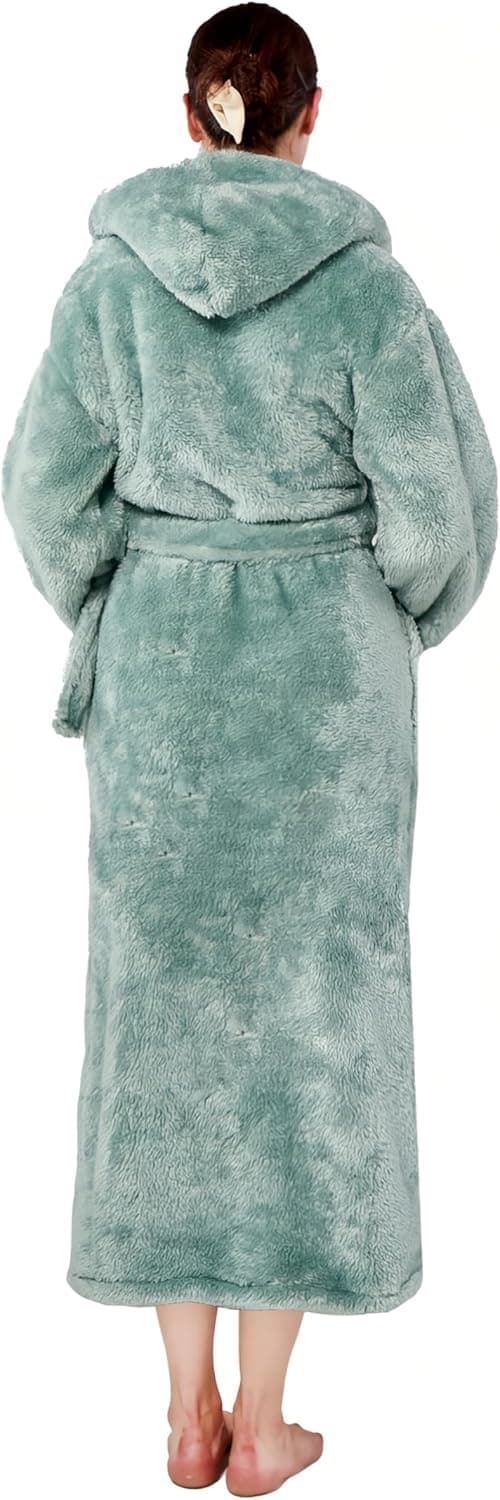 Thumbnail 1 de Skilydia Women's Hooded Plush Robe 300gsm 🛋