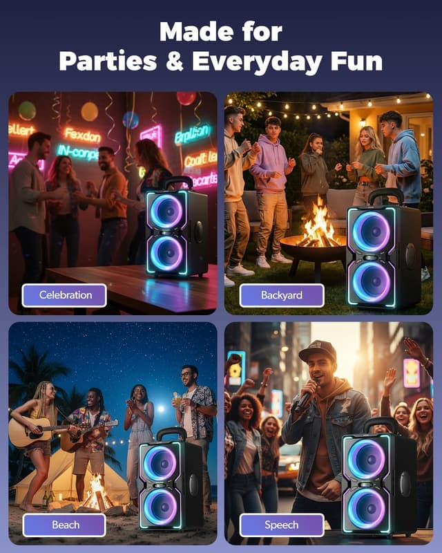 Thumbnail 6 de AKONE Cassa Bluetooth 240W 📢