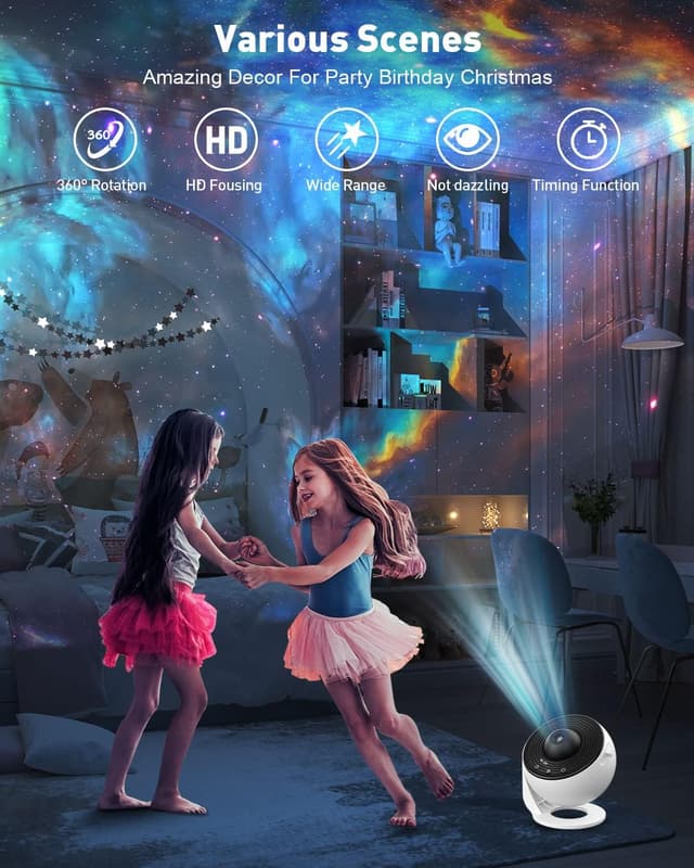 Thumbnail 4 de Mexllex Proyector Estrellas 13 en 1