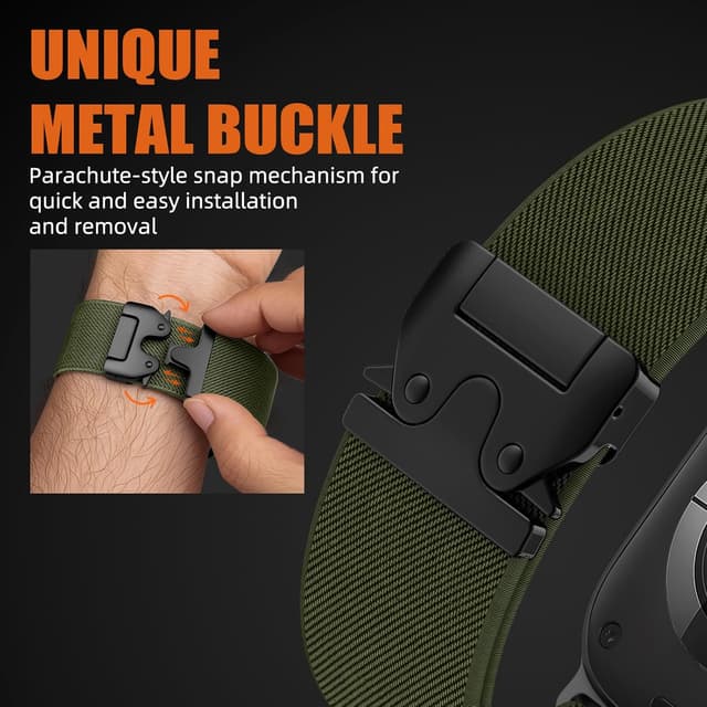 Thumbnail 1 de Yoohoo correa Apple Watch nylon elástico