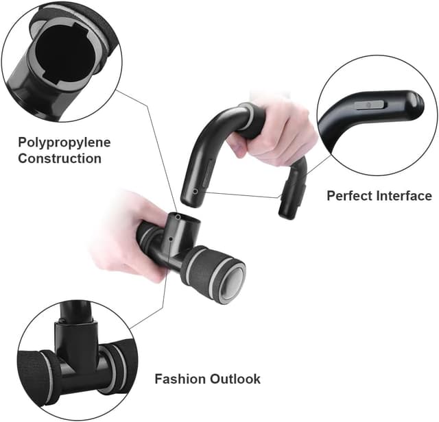 Thumbnail 2 de Flintronic Poignées de Pompe 1 Paire Antiglissante