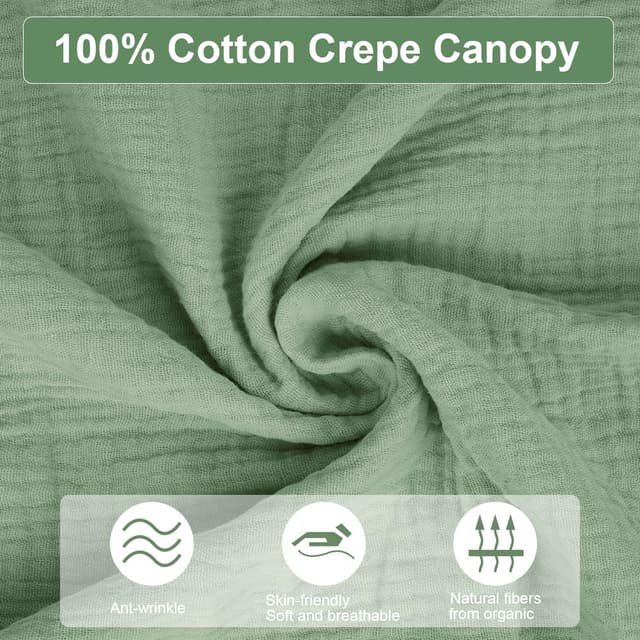 Thumbnail 3 de Vicloon Hausbett Himmel 135 x 360 cm Hellgrün