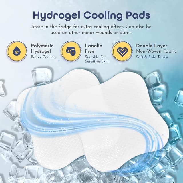 Detalle 2 de First Days Maternity pads idrogel, 10 paia