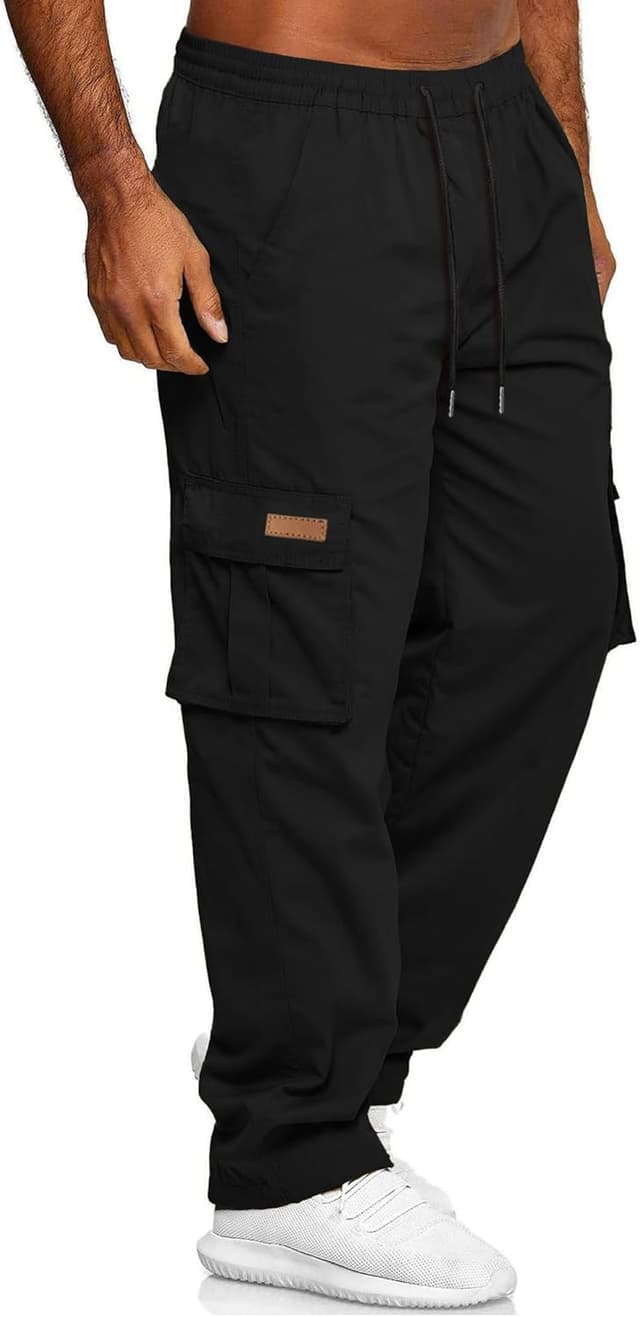 Detalle de HOTake Men Cargo Sweatpants Joggers