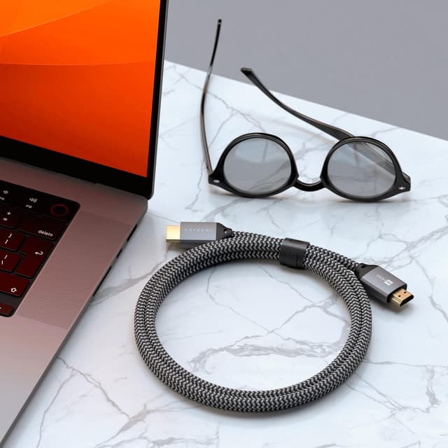 Thumbnail 3 de Satechi Cavo HDMI 8K da 2 metri Ultra High Speed 48 Gbps (8K@60Hz, 4K@120Hz)