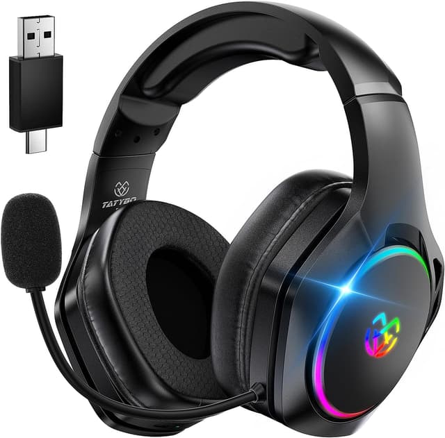Detalle de Tatybo Wireless Gaming Headset 40H+
