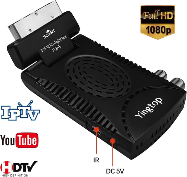 Thumbnail 3 de Decodificador TDT HD Mini DVB-T2 HEVC 1080p