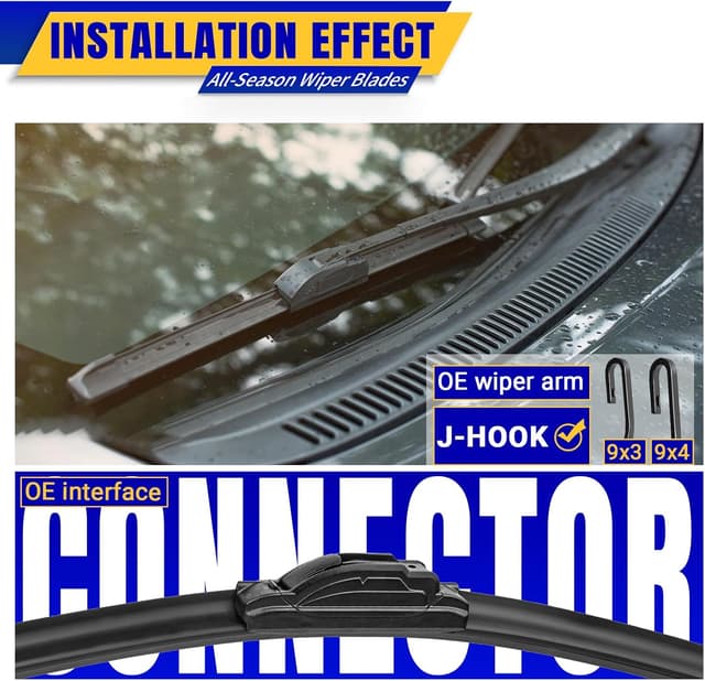 Detalle de Front Windshield Wiper Blades 26" 22