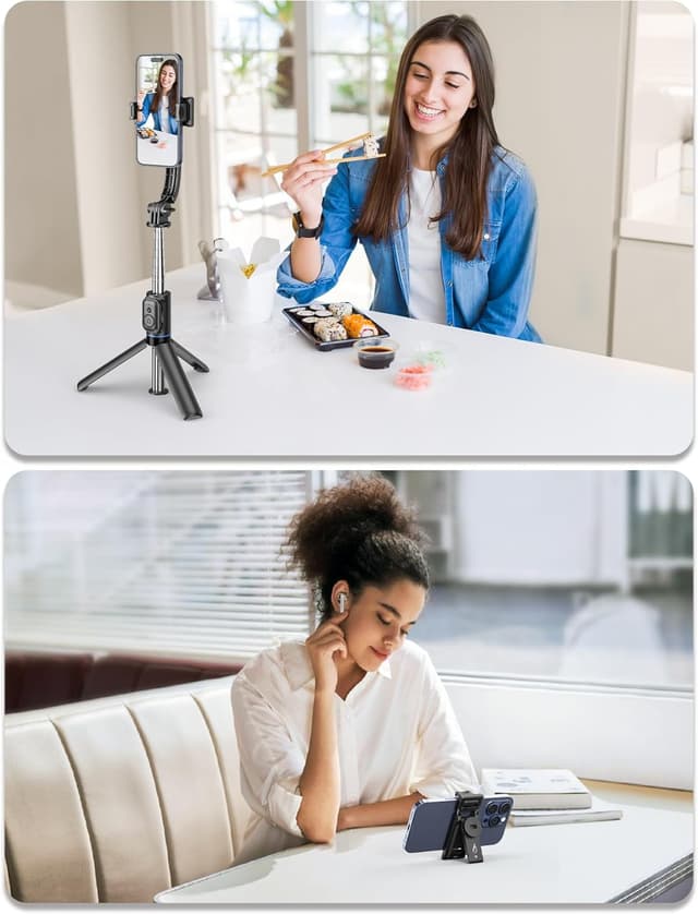 Thumbnail 6 de Selfie Stick 106 cm mit Fülllicht