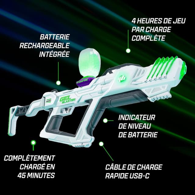 Detalle 2 de Gel Blaster Surge XL, 45 m