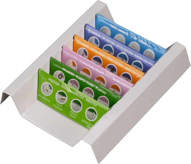 Detalle de Bresser Junior Mikroskop Set 24 Präparate