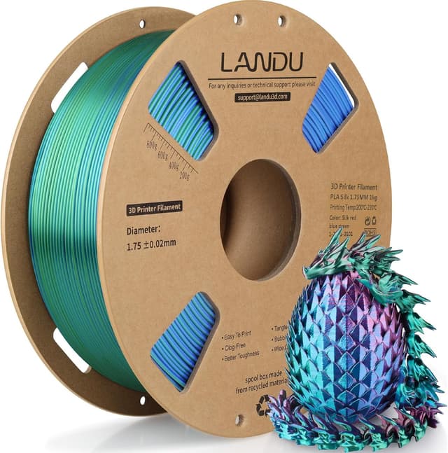 Imagen de LANDU Silk PLA Filament 1kg đź–¨ en OfertitasTOP