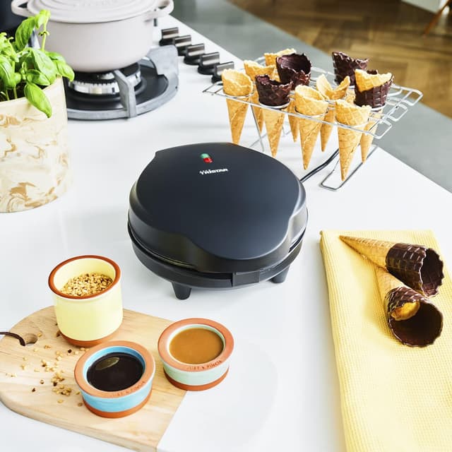 Thumbnail 6 de Tristar WF-1170 gaufrier à cornet de glace avec moule inclus – 20 cm – 700 W