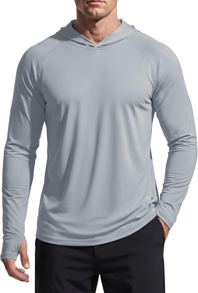 Detalle de TACVASEN UV-Schutz Hoodie mit UPF 50+