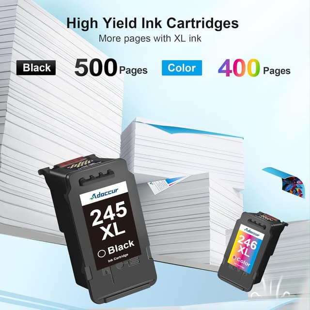 Detalle de PG-245 XL/CL-246 XL 2-Pack Ink Cartridges ๐จ