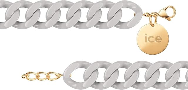 Thumbnail 4 de ICE Jewellery Chain bracelet Pulsera malla rosa XL con medalla de oro