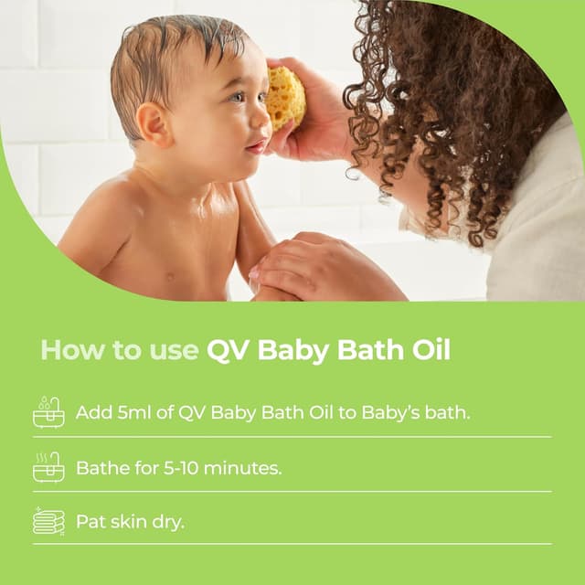 Thumbnail 6 de QV Baby Bath Oil 500ml for Sensitive Skin